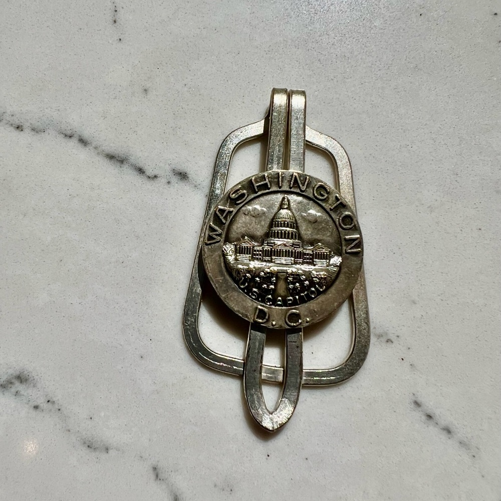 Vintage Washington DC money clip